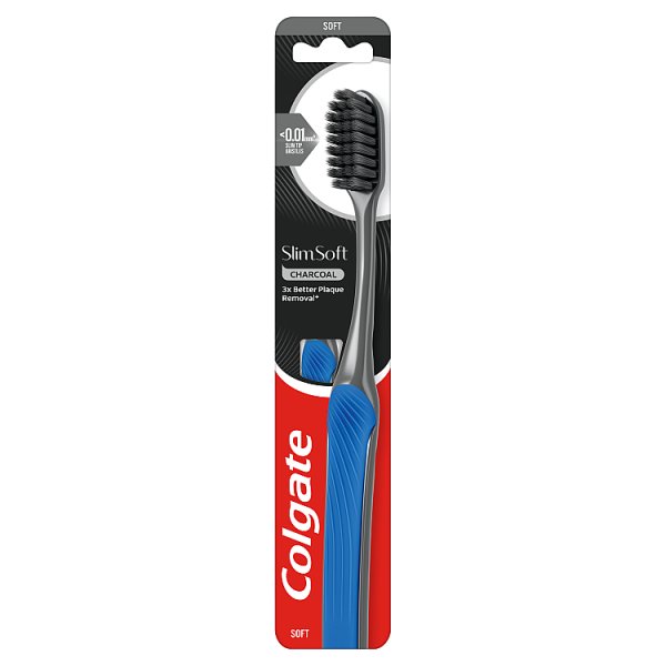 Szczoteczka manualna do zębów Colgate Slim Soft Charcoal