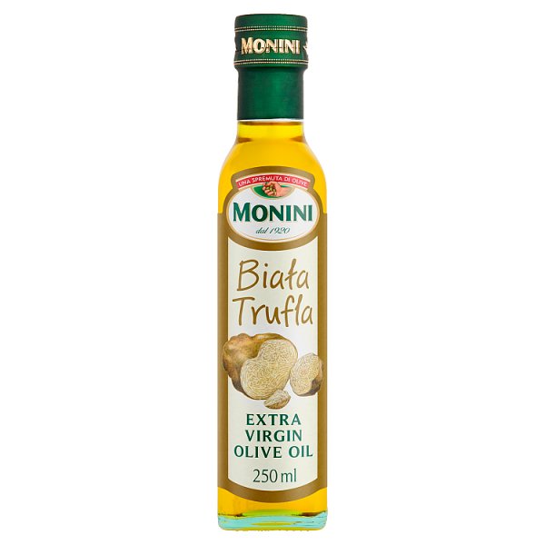 Monini Przyprawa na bazie oliwy z oliwek biała trufla 250 ml