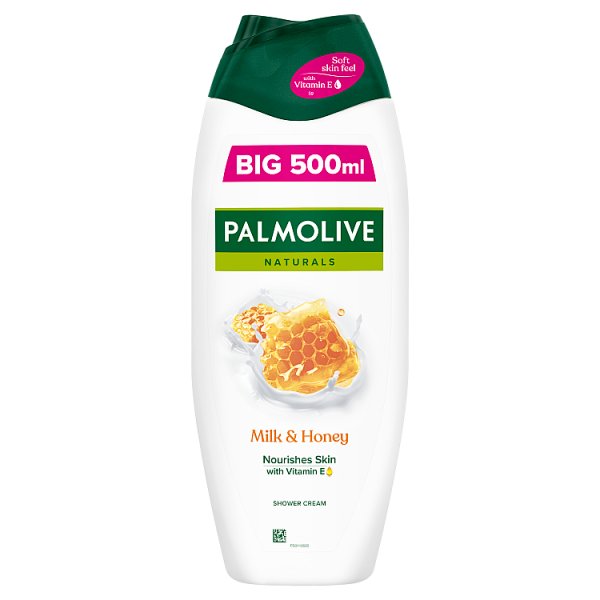 Palmolive Naturals Honey&amp;Milk, kremowy żel pod prysznic 500ml