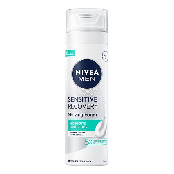 Nivea MEN Sensitive Recovery Regenerująca pianka do golenia 200 ml