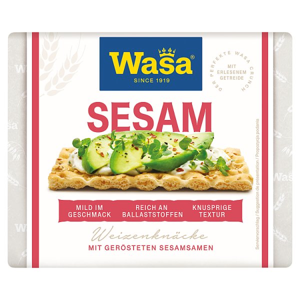 Wasa Pieczywo z mąki pszennej z nasionami sezamu 200 g