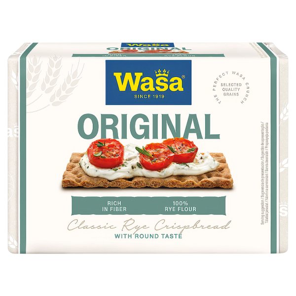 Wasa Original Pieczywo z mąki żytniej pełnoziarnistej 275 g