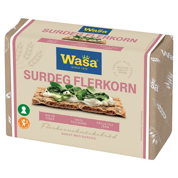 Wasa Pieczywo chrupkie żytnie na zakwasie 275 g