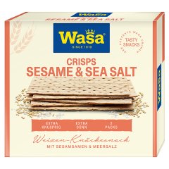 Wasa Pieczywo chrupkie z mąką pszenną z nasionami sezamu 190 g