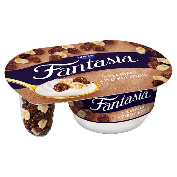 Fantasia Jogurt kremowy z płatkami w czekoladzie 102 g