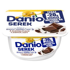 Danio Serek z kawałkami czekolady 150 g