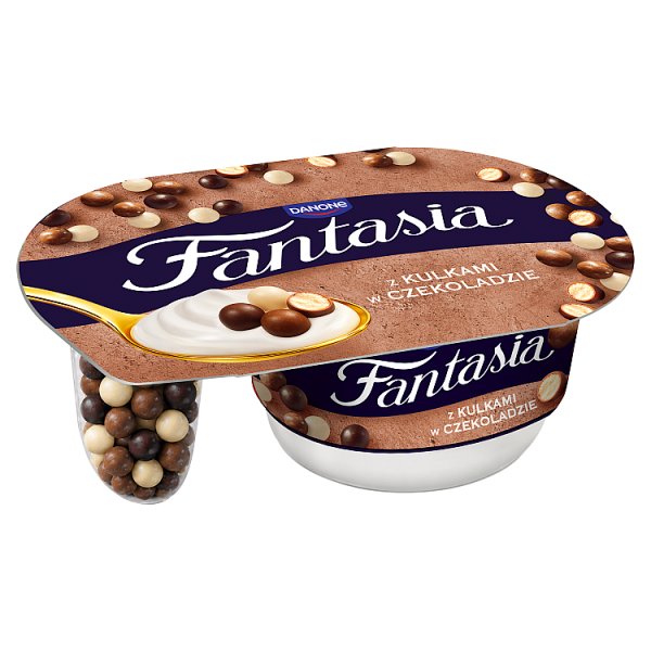 Fantasia Jogurt kremowy z kulkami w czekoladzie 100 g
