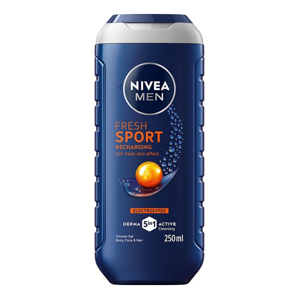 Nivea MEN Sport Żel pod prysznic 5w1 250 ml