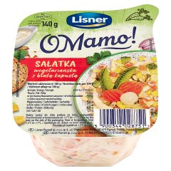Lisner O Mamo! Sałatka wegetariańska z białą kapustą 140 g
