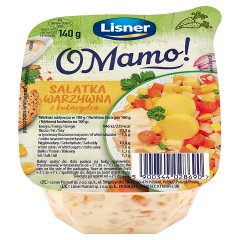 Lisner O Mamo! Sałatka warzywna z kukurydzą 140 g