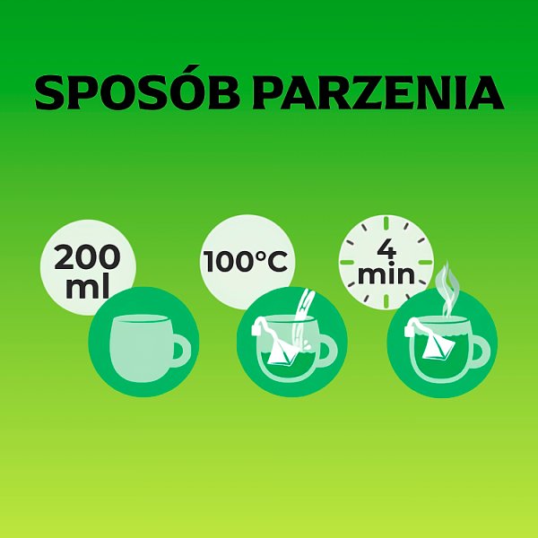 Lipton Herbata zielona mandarynka pomarańcza 36 g (20 torebek)