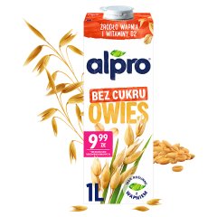 Alpro Napój owsiany bez cukru 1 l