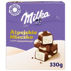 Milka Alpejskie Mleczko pianki o smaku śmietankowym - 330 g