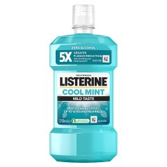 Listerine Cool Mint Płyn do płukania jamy ustnej łagodny smak 250 ml