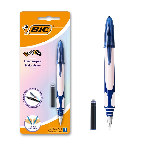 BIC Easy Clic Standard FP niebieski Blister 1+1szt