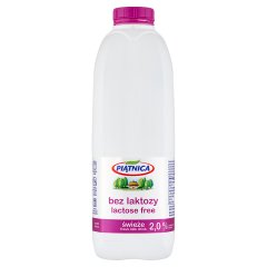 Piątnica Produkt mleczny bez laktozy 2,0 % 1 l
