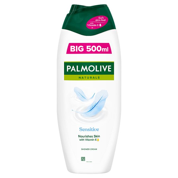 Palmolive Naturals Sensitive Skin Milk Proteins, kremowy żel pod prysznic dla skóry wrażliwej 500ml
