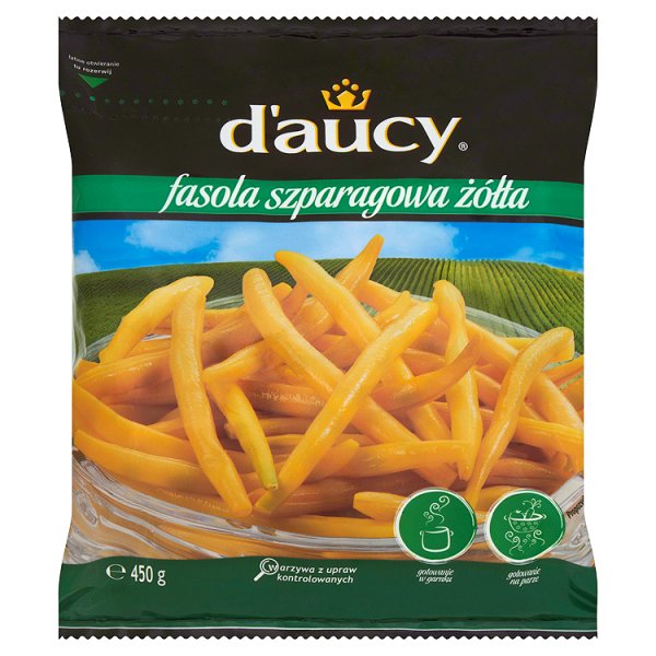 d&#039;aucy Fasola szparagowa żółta 450 g