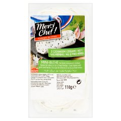 Merci Chef! Roladka kozia twarogowa z czosnkiem i ziołami 110 g
