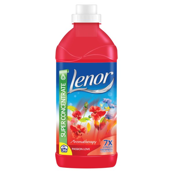 Lenor Aromatherapy Passion Love Płyn zmiękczający do płukania tkanin 900 ml