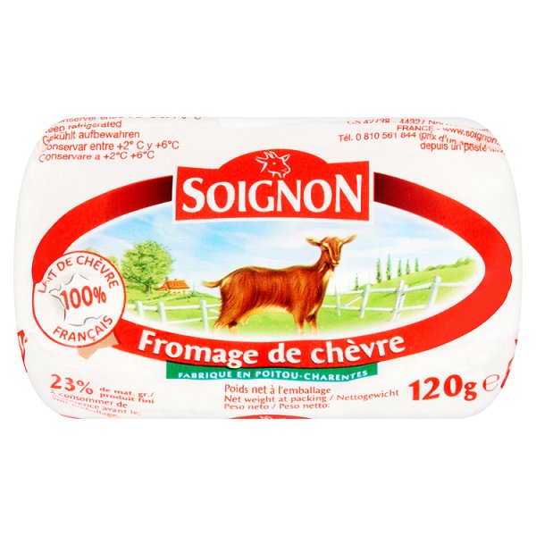 Soignon Roladka kozia pleśniowa 120 g