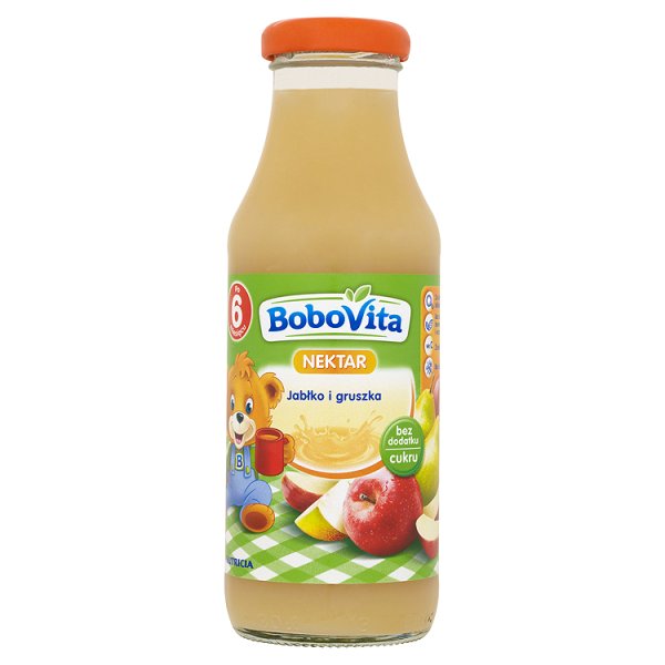 BoboVita Nektar Jabłko i gruszka po 6 miesiącu 300 ml