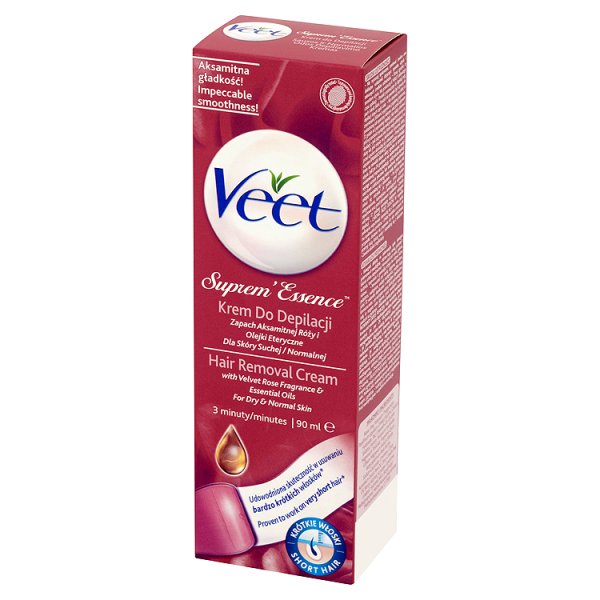 Veet Suprem&#039;Essence Krem do depilacji dla skóry suchej/normalnej 90 ml