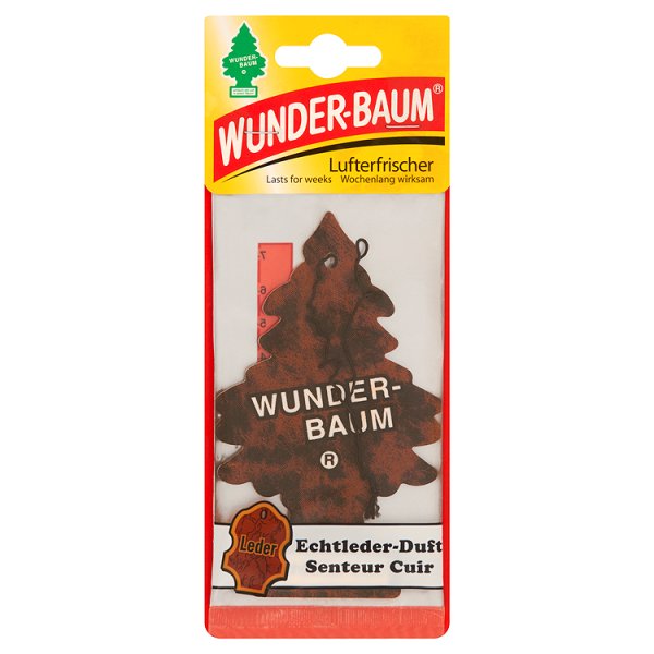 Wunder-Baum Echtleder-Duft Odświeżacz powietrza 5 g