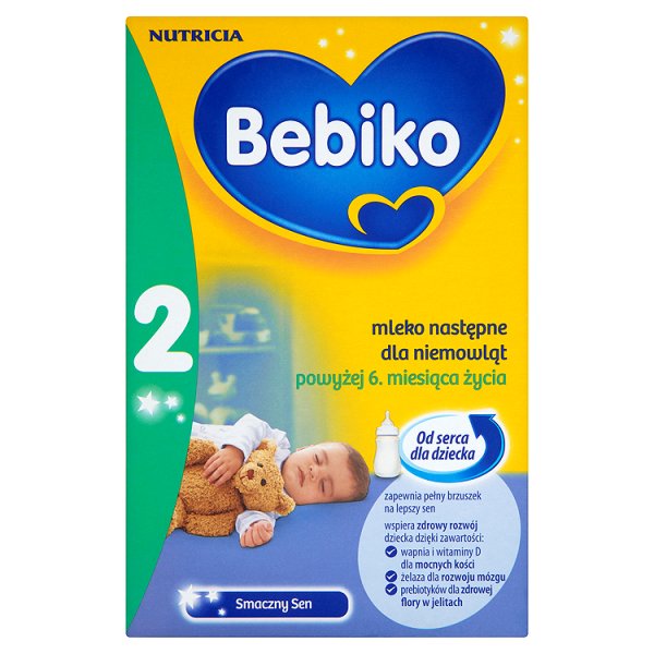 Bebiko 2 Smaczny Sen Mleko następne dla niemowląt powyżej 6. miesiąca życia 350 g