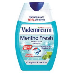 Vademecum 2w1 Menthol Fresh Pasta do zębów 75 ml
