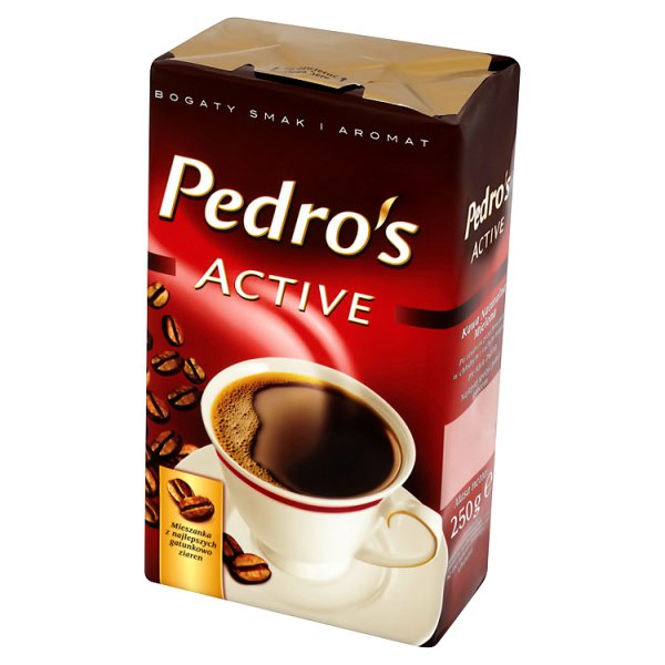 Pedro&#039;s Active Kawa mielona 250 g