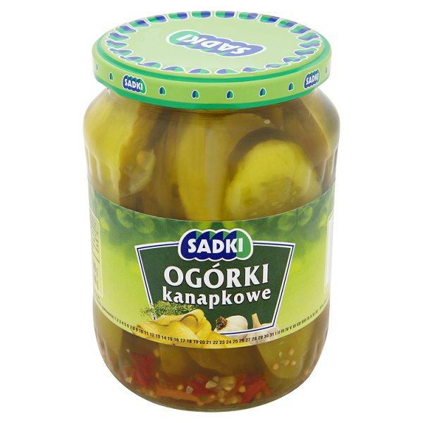 Sadki Ogórki kanapkowe 680 g