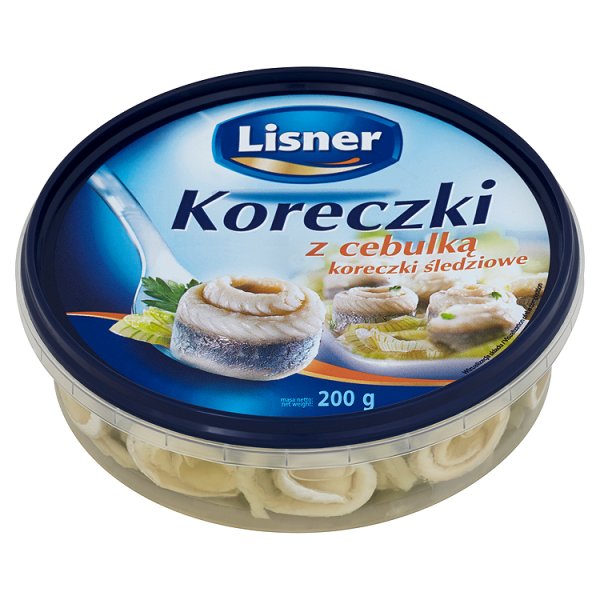 Lisner Koreczki śledziowe z cebulką 200 g