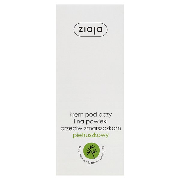 Ziaja Krem pod oczy i na powieki przeciw zmarszczkom pietruszkowy 15 ml