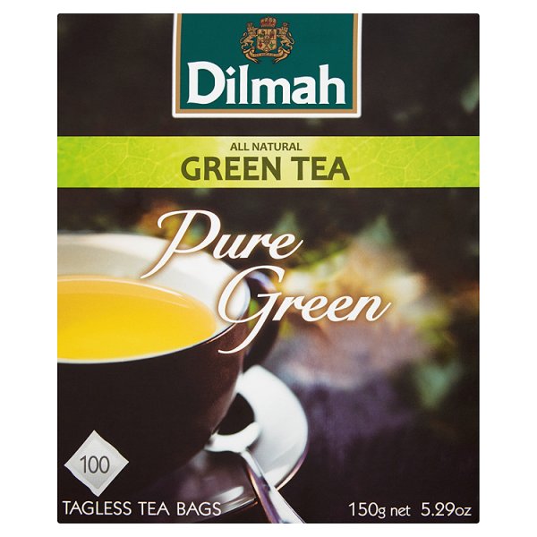 Dilmah Pure Green Herbata zielona 150 g (100 torebek)