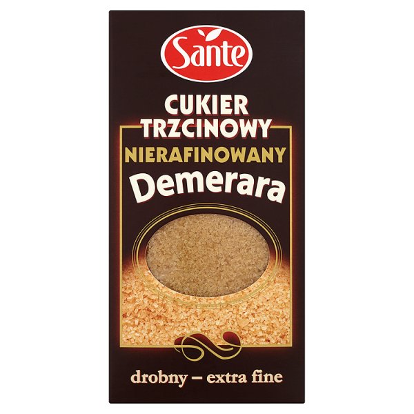 Sante Cukier trzcinowy nierafinowany Demerara 500 g