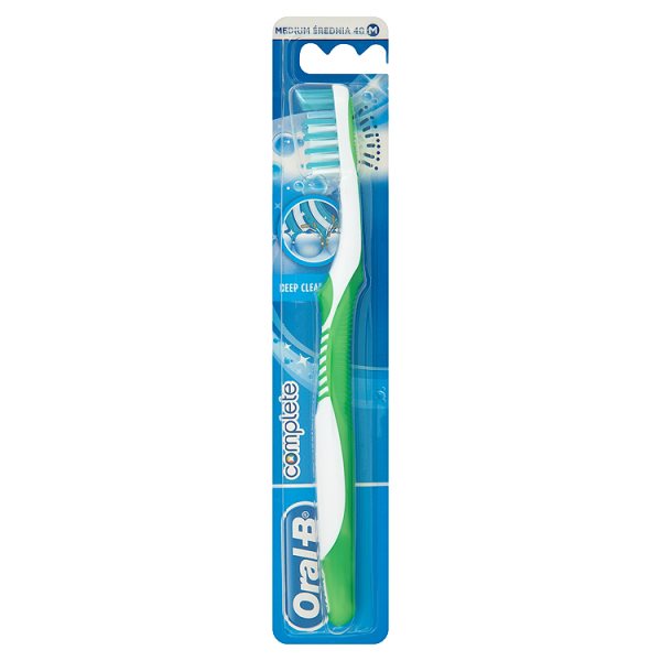 Oral-B Complete Deep Clean Manualna szczoteczka do zębów 40 Średnia