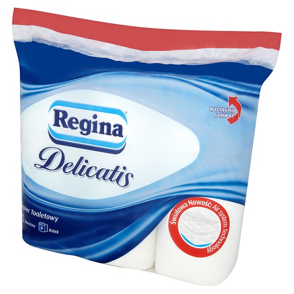 Regina Delicatis Papier Toaletowy 4 warstwy 9 rolek