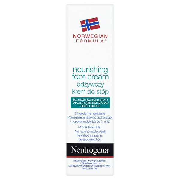 NEUTROGENA Formuła Norweska Odżywczy krem do stóp 50 ml