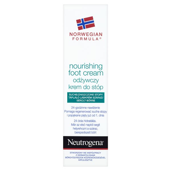 NEUTROGENA Formuła Norweska Odżywczy krem do stóp 50 ml