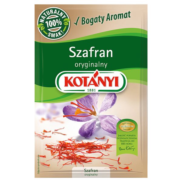Kotányi Szafran oryginalny 0,12 g