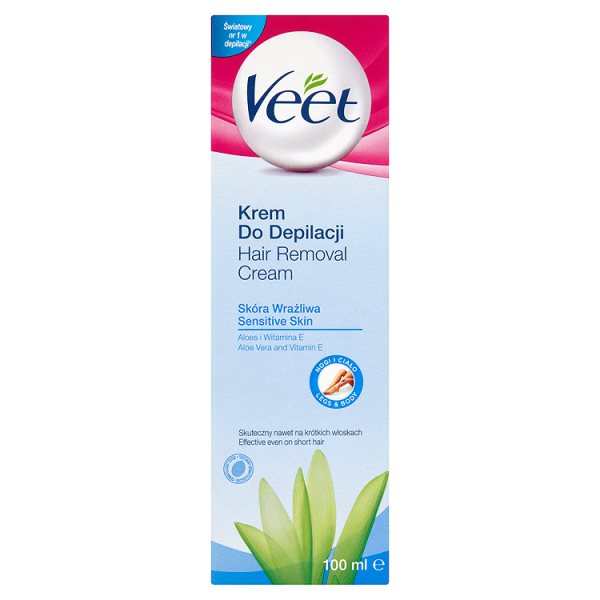 Veet Krem do depilacji skóra wrażliwa 100 ml