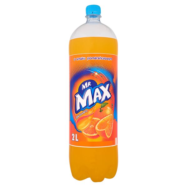 Mr Max Napój gazowany o smaku pomarańczowym 2 l, 1 szt/2,000 litr, Mr ...