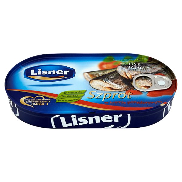 Lisner Szprot w kremie pomidorowym 175 g