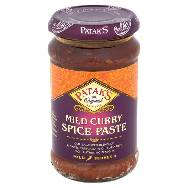 Patak&#039;s Łagodna pasta do indyjskiego curry 283 g