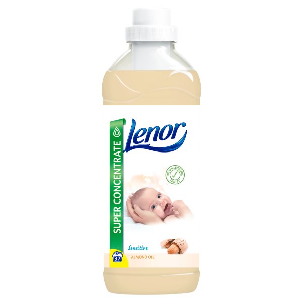Lenor Sensitive Almond Oil Płyn do płukania tkanin 925 ml (37 prań)