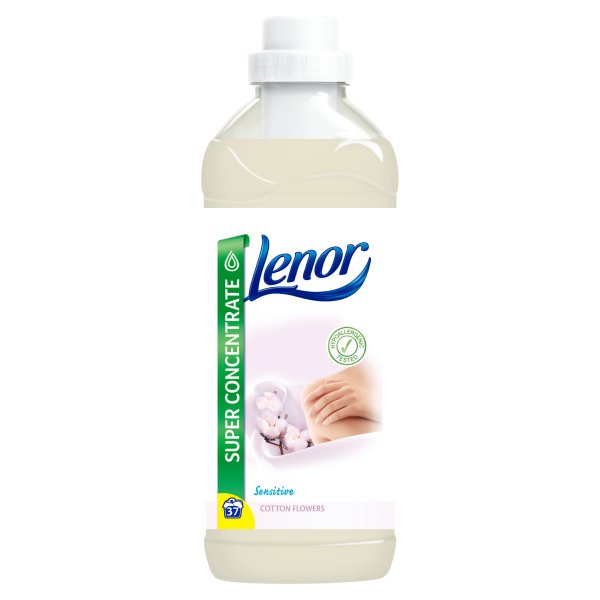 Lenor Sensitive Cotton Flower Płyn do płukania tkanin 925 ml (37 prań)