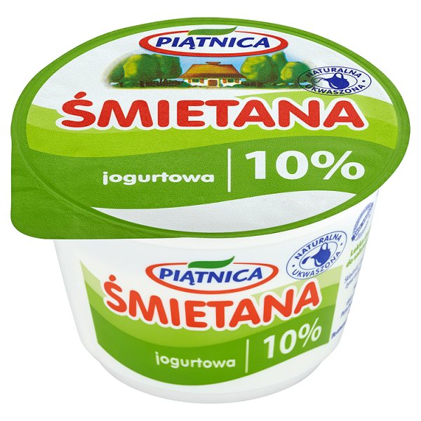 Piątnica Śmietana jogurtowa 10% 200 g