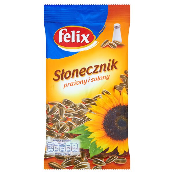 Felix Słonecznik prażony i solony 100 g