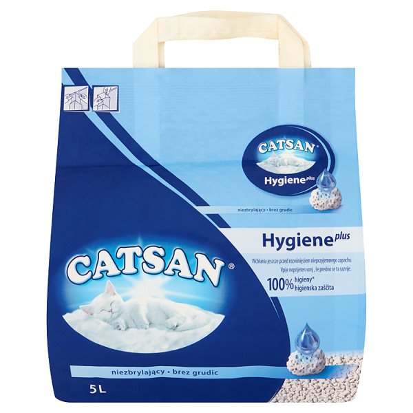 Catsan Hygiene plus Żwirek dla kota 5 l